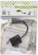 Adapter AV Techly HDMI - D-Sub (VGA) czarny (301658) 1