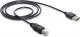 Kabel USB Delock USB-A - USB-B 1 m Czarny (83358) 2