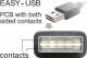Kabel USB Delock USB-A - USB-B 1 m Czarny (83358) 3