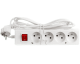 Listwa zasilająca Plastrol PS-470 4 gniazda 3 m biała (PS-470WS/3) 1