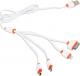Kabel USB Omega USB-A - 1 m Pomarańczowy (OUCK4WO) 1