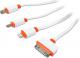 Kabel USB Omega USB-A - 1 m Pomarańczowy (OUCK4WO) 1