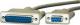 Roline DB-9 - DB-25, 1.8m, Szary (11.01.4618) 1