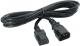 Kabel zasilający Roline IEC320 C13-C14, 3m, czarny (19.08.1530) 1