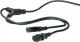 Kabel zasilający Roline 2x IEC320 C-13, 1xCEE7/7, 2m, czarny (19.08.1022) 1