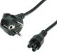 Kabel zasilający Roline schuko-C5, 1.8m, czarny (19.08.1028) 1
