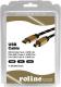 Kabel USB Roline USB-A - 3 m Czarny Złoty (11888803) 1