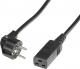 Kabel zasilający Roline Schuko IEC320-C19 16A/250V, 2m, czarny (19.08.1552) 1