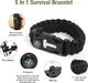 zestaw Surviwal Przetrwania 14W1 Ratowniczy ZS-2 czarny 4