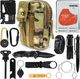zestaw Surviwal Przetrwania 14W1 Ratowniczy ZS-2 czarny 6