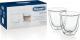 DeLonghi Szklanki do Cappuccino 2szt. 190ml 1