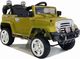 Lean Cars Auto na Akumulator Jeep JJ245 Zielony 1