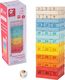 Classic World CLASSIC WORLD Drewniana Kolorowa Gra Wieża Deluxe Jenga 1