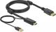 Kabel Delock DisplayPort - HDMI 1m czarny (85963) 2