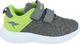 Kangaroos Sneakersy chłopięce KangaROOS 02056 szary 22 2