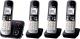 Telefon stacjonarny Panasonic Czarno-srebrny 2