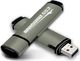 Pendrive Kanguru Pamięć USB Kanguru SS3 (USB 3.0, zabezpieczona szyfrowaniem), brązowo - brązowy 32 GB 4