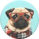 PopSockets PopSockets PopGrip - Wysuwana podstawa i uchwyt do smartfonów i tabletów z wymienną pokrywą - Studious Stu 6