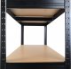 Severno Regał magazynowy metalowy 180x90x40 cm + para rękawic roboczych 6