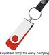 Pendrive TOPESEL TOPESEL Pendrive 16GB Pendrive 5szt Pendrive Pendrive USB 2.0 Obrotowa konstrukcja z metalową osłoną Kolorowa czerń, srebro, niebieski, zielony, czerwony 4