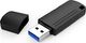 Pendrive Vansuny Pamięć USB 3.0 256GB, Vansuny odczytuje do 100MB / s pendrive USB, pendrive z nasadką i otworem na linę, pendrive do laptopa / PC / TV / radio samochodowe, czarny 1