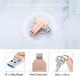 Pendrive Zhake Pamięć USB 64 GB 4 w 1 Rozszerzenie pamięci flash USB 3.0 Zewnętrzna pendrive Pendrive, dla Apple iOS iPhone iPod iPad Telefon komórkowy OTG Typ C USB C Komputer Andriod Mac Laptop PC (różowy) 6