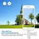 Pendrive Zhake Pamięć USB 128 GB na iPhone'a Rozszerzenie pamięci zewnętrznej USB 3.0 Pamięć flash Kompatybilna z Apple iOS iPhone iPod iPad Telefon komórkowy OTG USB C Komputer Andriod Mac Laptop PC ZHAKE Srebrny 7