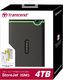 Dysk zewnętrzny HDD Transcend StoreJet 25M3S 4TB Szary (TS4TSJ25M3S) 3