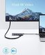 HUB USB Anker Anker 5-w-1 USB C koncentrator danych z 1 wyjściem HDMI, 1 portem Ethernet i 3 portami USB 3.0 dla 10/100/1000 Mb / s, dla MacBooka Pro 2016/2017, ChromeBooka, XPS 1