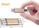 Pendrive EASTBULL Pamięć USB C 128 GB, podwójny pendrive OTG USB 3.0 typu C od pendrive'a EASTBULL do smartfonów ze złączem USB - C i innych urządzeń, obsługa typu C (złoty) 4