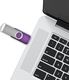 Pendrive EASTBULL Eastbull 2 ??pendrive USB 2.0 obrotowa konstrukcja pendrive składana pamięć (różne kolory ze smyczą) biały / różowy / fioletowy 32 GB 1