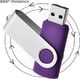 Pendrive EASTBULL Eastbull 2 ??pendrive USB 2.0 obrotowa konstrukcja pendrive składana pamięć (różne kolory ze smyczą) biały / różowy / fioletowy 32 GB 2