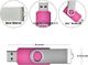 Pendrive EASTBULL Eastbull 2 ??pendrive USB 2.0 obrotowa konstrukcja pendrive składana pamięć (różne kolory ze smyczą) biały / różowy / fioletowy 32 GB 5