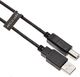 Kabel USB Keple Kabel Keple USB B kompatybilny z kontrolerami DJ Midi, klawiaturami, samplerami, padami efektów, syntezatorami Numark, Pioneer, Native Instruments, Traktor, Denon, Akai do MacBook Dell HP - 3m 1
