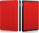 Etui na tablet FOREFRONT Pokrowiec Forefront Etui na Apple iPad 9, 7 cala 2017 Pokrowiec ochronny piątej generacji i podstawka - Lekki cienki, wszechstronna ochrona urządzenia i funkcja automatycznego budzenia w trybie uśpienia - czerwony 6