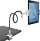 Uchwyt Lamicall Uchwyt na tablet , uchwyt na tablet Lamicall - Leniwy elastyczny, regulowany stojak z długim ramieniem na iPada Mini 2 3 4, nowy iPad Pro 2020, iPad Air, iPhone i inne urządzenia 4, 7 - 10, 5 cala - czarny 1