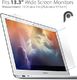 Filtr Fosmon Macbook Air 13 - calowa folia zabezpieczająca ekran (3 sztuki) Fosmon [krystalicznie czysta HD] ekran / folia LCD [+ zestaw do czyszczenia] 2
