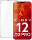 Alogy Szkło Alogy Full Glue case friendly do Apple iPhone 12/ 12 Pro 6.1 Black uniwersalny 2