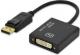 Adapter AV Ednet DisplayPort - DVI-I czarny (84516) 1