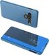 Hurtel Clear View Case futerał etui z klapką LG K50S niebieski uniwersalny 1