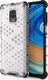 Hurtel Honeycomb etui pancerny pokrowiec z żelową ramką Xiaomi Redmi Note 9 Pro / Redmi Note 9S przezroczysty uniwersalny 1