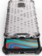 Hurtel Honeycomb etui pancerny pokrowiec z żelową ramką Xiaomi Redmi Note 9 Pro / Redmi Note 9S przezroczysty uniwersalny 7