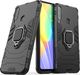Hurtel Ring Armor pancerne hybrydowe etui pokrowiec + magnetyczny uchwyt Huawei Y6p czarny uniwersalny 1