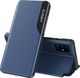 Hurtel Eco Leather View Case elegancki futerał etui z klapką i funkcją podstawki Samsung Galaxy Note 20 niebieski uniwersalny 1