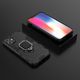 Hurtel Ring Armor pancerne hybrydowe etui pokrowiec + magnetyczny uchwyt iPhone 12 mini czarny uniwersalny 8