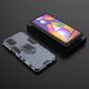 Hurtel Ring Armor pancerne hybrydowe etui pokrowiec + magnetyczny uchwyt Samsung Galaxy M31s niebieski uniwersalny 3
