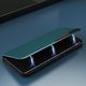 Hurtel Eco Leather View Case elegancki futerał etui z klapką i funkcją podstawki Huawei P Smart 2019 zielony uniwersalny 5