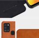 Nillkin Nillkin Qin skórzana kabura etui Samsung Galaxy A21S czarny uniwersalny 14