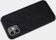 Nillkin Nillkin Qin skórzana kabura etui iPhone 12 mini czarny uniwersalny 14
