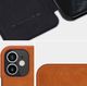 Nillkin Nillkin Qin skórzana kabura etui iPhone 12 mini czerwony uniwersalny 11